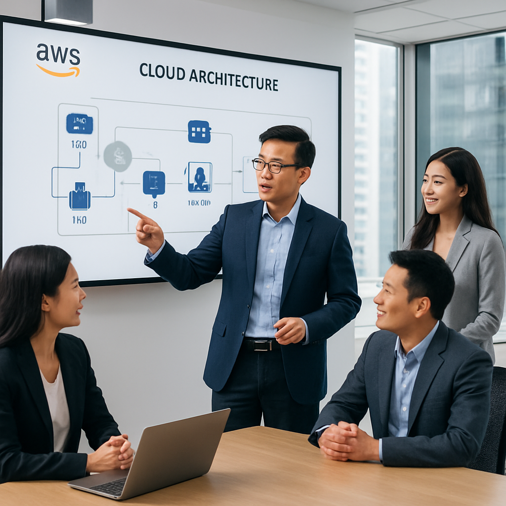 Team collaboration on cloud architecture